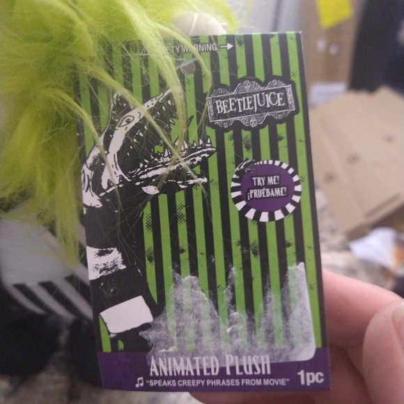 NWT Beetlejuice animated talking plush Halloween - Picture 8 of 9